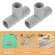 thumbnail image 3 of ColoMX 2 piezas de conector para corralito: conector para corralito de bebé, accesorios de tubería de 3 vías para cercas, accesorios de instalación para cercas de bebé, 3 of 7
