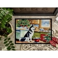 thumbnail image 3 of Carolines Treasures DAC3884JMAT 24 x 36 in.  Siberian Husky Christmas Cookies Doormat, 3 of 5
