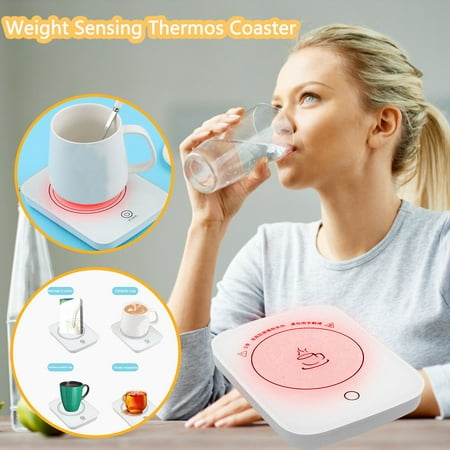 

Pkeoh Coffee Mug Warmer Usb Heating Cup Pad For Heating In Winter Portable 55 Degree Constant Temperature Heating Cup Pad Coffe Mug Warmer Electric Cup Warmer Electric Beverage Warmer