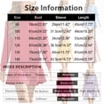 thumbnail image 4 of YOUYEDIAN Solid Color Hoodie Dress for Girls Casual Fashion Long Sleeve Hooded Mini Dress, 4 of 5