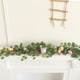thumbnail image 4 of AZXY 5.58FT Artificial Easter Egg & Eucalyptus Garland, Rustic Spring Garland for Mantle, Easter Decorations for Indoor Outdoor, Home Wall, Table, Tree, Easter Party, 4 of 7