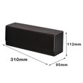 thumbnail image 2 of 400 CARD CASE + Divider-Trading Card Card Cases Deck Box 310x95x115mm Black Red, 2 of 9