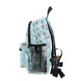 thumbnail image 4 of FORMRS Kids School Backpack with Front Zippered Pocket 12" Student Travel Daypack, Blue Trains Pattern, 4 of 6