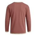 thumbnail image 3 of HAJWOH Men's Cotton Long Sleeved Lightweight Soft Athletic Crew Neck Gym Tops for Running Lounging Basic Shirts, 3 of 3