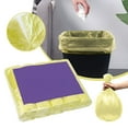 thumbnail image 3 of CCOCC 2026 New Garbage Bags 14 Gallon Tall Kitchen 5 /100Pcs Strong Trash Bags Colorful Clear Garbage Bags Bathroom Trash Can Liners Small Plastic Bags for Home Kitchen, 3 of 7