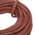 thumbnail image 3 of Raffia Paper Craft Rope Packing Rope 10.9 Yards Handmade Twisted Paper Craft String/Cord/Rope Rust Red, 3 of 5