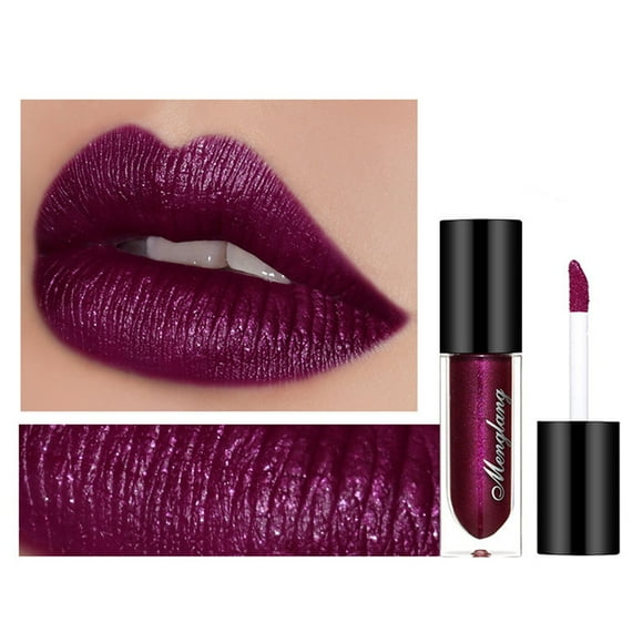 Lipstick Diamond Liquid Glitter Shimmer Lipstick Nonstick Cup Makeup Lip Gloss Diamond Pearl Lip Gloss Without Cup Lipstick 5ml Lip Makeup
