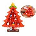 thumbnail image 1 of HLONK Christmas Tree Children's Gift Handmade DIY Stereo Mini Wooden Xmas Tree Scene Layout Home Party Living Room Table Decorations Ornaments, 1 of 6