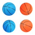 thumbnail image 1 of 4 Pcs PVC Coloré 6” Mini Ballon de Basketball Gonflable Jouet de Sport pour Enfants, 1 of 8