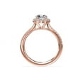 thumbnail image 2 of 1.00 Ct Brilliant Oval Cut Natural Diamond Solitaire Engagement Ring for Ladies in 18K Rose Gold Size 6.5 (F-G/VS1) by Diamond-Capitals, 2 of 8
