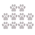 thumbnail image 1 of 10 pegatinas de huellas de perro para bañera, pegatinas de prevención, autoadhesivas, color gris, 1 of 5