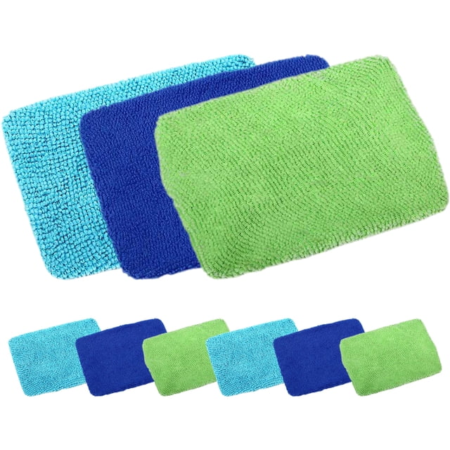 paños de limpieza de vidrio, prácticos paños de vidrio que reemplazan el paño limpiador de pantallas de ventanas.