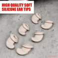 thumbnail image 6 of 6 Pack Silicone Ear Tip Plugs Sleeve In Ear Headphone Soft Comfortable Earbud Covers Enhancing Sound Isolation for Sleep, 6 of 8