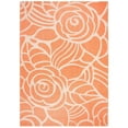 thumbnail image 3 of SAFAVIEH Courtyard Chester Floral Indoor/Outdoor Area Rug, Rust/Sand, 2'7" x 5', 3 of 8