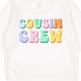 thumbnail image 3 of Inktastic Cousin Crew Toddler Sweatshirt, 3 of 4