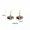 Bat, variant on Cute Halloween Bat Cat Gold Plated Ear Hook Earrings Dangle Women Jewelry Gift-Bat