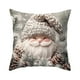 thumbnail image 2 of CaiYueKe Christmas Pillow Covers 18x18 inch Set of 4, Christmas Decorations Cushion Covers, Xmas Pillow Covers, Pillowcases Throw Pillow Covers with Hidden Zipper for Sofa Couch Home Decor, 2 of 8