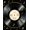Black Gold, Pattern 15, variant on Design&I 8'x10' Washable Area Rug Snag-Free Vinyl Record Retro Spinning Disc With Concentric Groove Rings for Dining Room, Large Office, Lounge