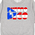 thumbnail image 3 of Inktastic Puerto Rico Flag in Text Toddler Sweatshirt, 3 of 4