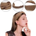 thumbnail image 3 of Diademas para mujer con lazos elásticos anudados, accesorios para el cabello (paquete de 8), 3 of 5