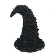 10.5" Black Witch's Hat Halloween Tabletop Accent by Ashland-Halloween Decorations for Home