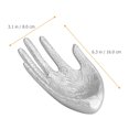 thumbnail image 2 of Miangastore Jewelry Rack Hand Bracelet Ring Rack Silver 1Set, 2 of 8