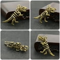 thumbnail image 4 of 1pc dinosaurio esqueleto llavero colgante llavero colgante latón llave bolsa colgante, 4 of 6
