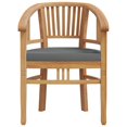 thumbnail image 3 of vidaXL 7 Piece Garden Dining Set Solid Wood Teak, 3 of 5