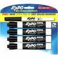 thumbnail image 2 of Expo Low Odor Chisel Dry Erase Marker, Black, 4ct, 2 of 2