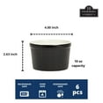 thumbnail image 2 of 10 Strawberry Street Roma 10 oz Round Ramekin, Set of 6, 2 of 4