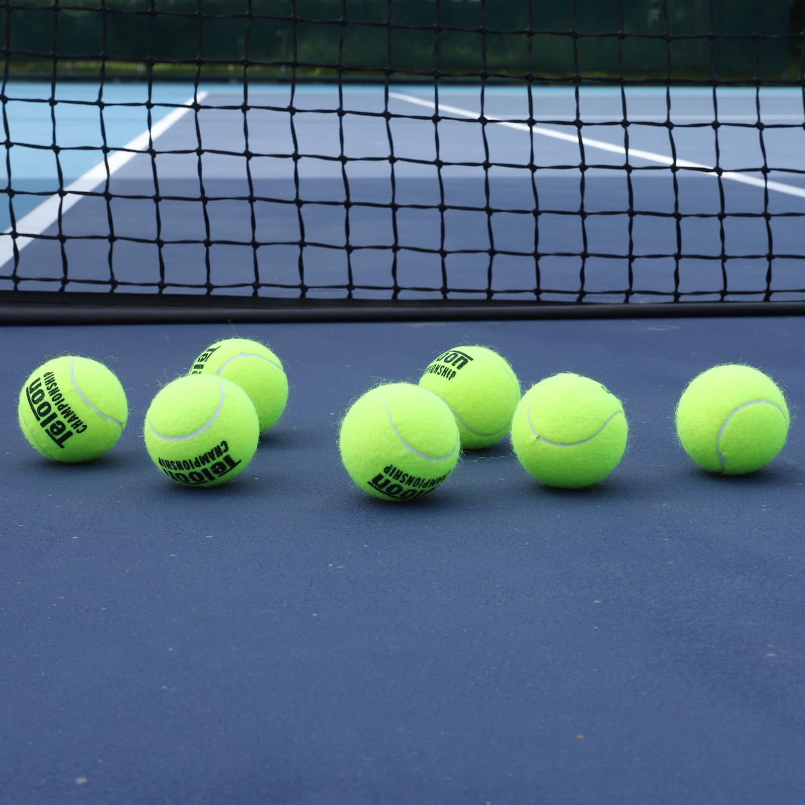 Championship Tennis Balls - Extra Duty Regular Felt Pressurized