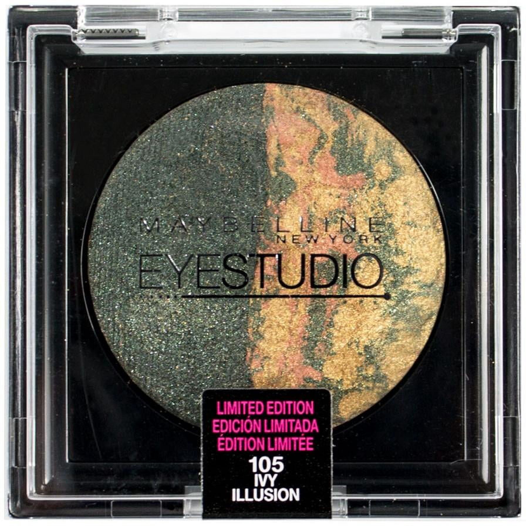 Maybelline Eye Studio Baked Eye Shadow Duo, Carbon Frost