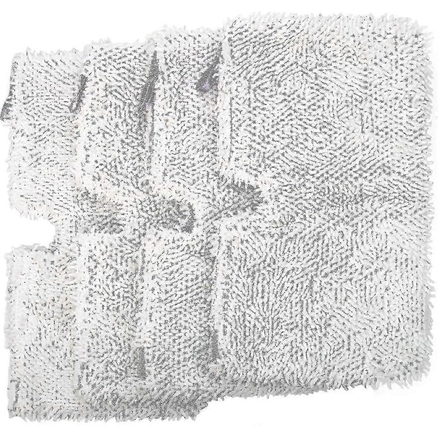 Paquete de 4 almohadillas de microfibra para mopa S3500 para Shark Steam Pocket S2901 S3501