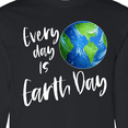 thumbnail image 4 of Inktastic Every Day is Earth Day Long Sleeve T-Shirt, 4 of 5