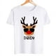 thumbnail image 4 of Ciervo fiesta de Navidad familia ropa a juego madre padre hija hijo chico bebé camiseta primo tía camiseta de manga corta Top Tee, 4 of 5