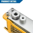 thumbnail image 4 of Unique Bargains Gold Tone M10 Interface Engine Oil Cooler Radiator Universal for Dirt Bike Monkey Bike 50CC-160CC Engine, 4 of 6