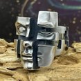 thumbnail image 3 of Exquisite Craftsmanship Mask Rings Retro Personality Rings Charm Showcasing Inner Complexity For Artistic Occasions, 3 of 8
