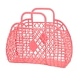 thumbnail image 1 of Cesta de Almacenamiento hueca de plástico Plegable Portátil, Bolsa reutilizable para Juguetes de Compras de Playa en Casa, 1 of 5