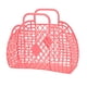 thumbnail image 1 of Cesta de Almacenamiento hueca de plástico Plegable Portátil, Bolsa reutilizable para Juguetes de Compras de Playa en Casa, 1 of 5