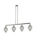 thumbnail image 2 of Innovations Lighting 214-S Geneseo Geneseo 4 Light 52" Wide Linear Chandelier - Nickel, 2 of 7