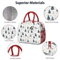 thumbnail image 4 of Womens Blue and Gold Christmas Tree Pattern Lunch Box for Work,Insulated Lunch Bag for Women,Loncheras Para Mujer,Leakproof Adult Lunch Bag for Work,Beach,Travel,Picnic,Camping, 4 of 7