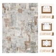 thumbnail image 6 of SIXHOME 5'x7' Area Rug Abstract Washable Rugs for Living Room Bedroom Carpet Soft Modern Indoor Rug Taupe Sage, 6 of 8