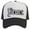 Bronx Black/White, variant on Top Headwear Old English Trucker Hat - City Snapback Cap, Black/White Bronx