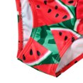 thumbnail image 4 of TAIAOJING Toddler Baby Girls Swimsuit Summer Girls Fruit Watermelon Print Holiday Red Two Piece Swimwear Swimsuit Bikini, 4 of 4