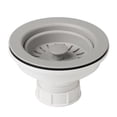 thumbnail image 1 of Kraus PST1-GR Kitchen Sink Basket Strainer, Grey, 1 of 2
