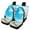 Blue Beach Starfish, variant on Pzuqiu Boho Flower Blue 4PCs Seat Covers Full Set Polyester Washable Seat Protector Easy to Install Automotive Vehicle Cushion Universal fit for Most Cars SUVs and Trucks, Blue