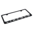 thumbnail image 4 of Lincoln Wordmark Black Metal License Plate Frame Holder, 4 of 4