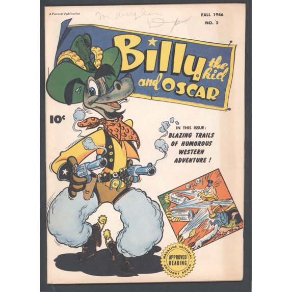 Billy the Kid and Oscar #3 Comic Book