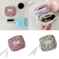 thumbnail image 2 of Preppy Zipper Cosmetic Pouch Purse,Travel Coin Pouch Change Purse Sanitary Napkin Storage Bag Makeup Bag for Purse, 2 of 10