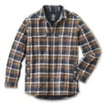 thumbnail image 6 of Guide Gear Men's Quilted Flannel Camp Shirt Jacket Long-Sleeve Lined Warm for Outdoors, 6 of 12